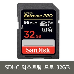 샌디스크 익스트림 프로 SDHC 32GB 95MB 캐논SD카드